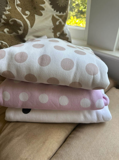 Polka Dot Princess Mock Neck - Custom Cut Due 11/15