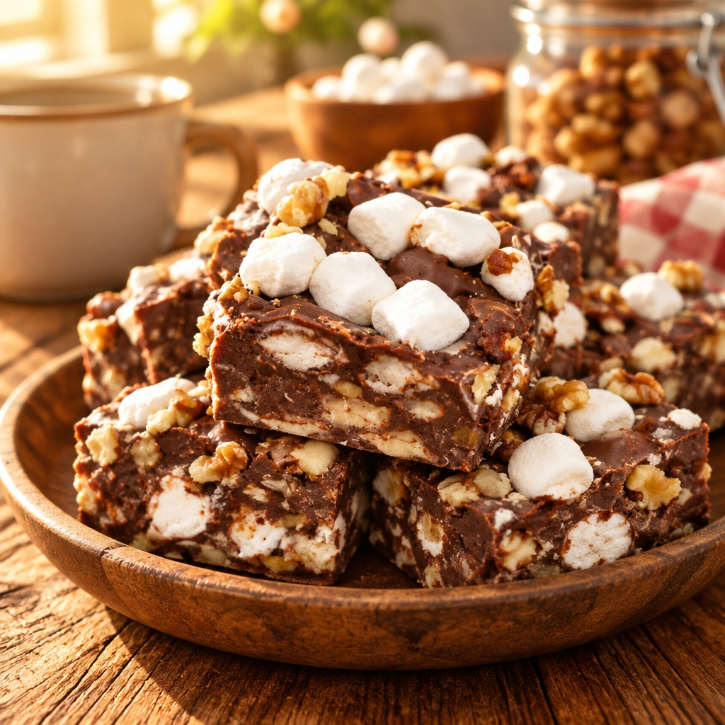 Rocky Road Fudge