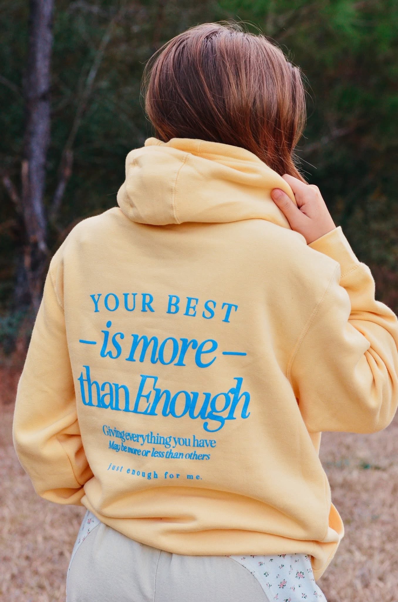 More Than Enough Hoodie *Custom Made to Order*