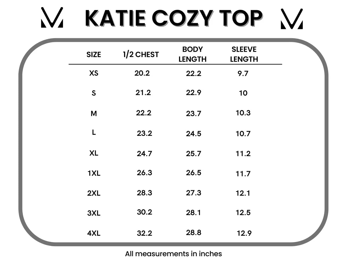 Katie Cozy Top - Autumn Watercolor