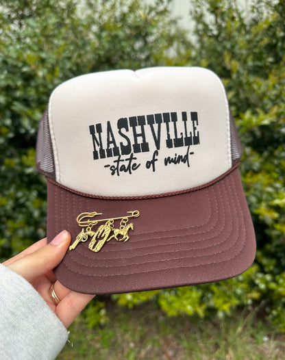 Nashville Tan/ Brown Trucker