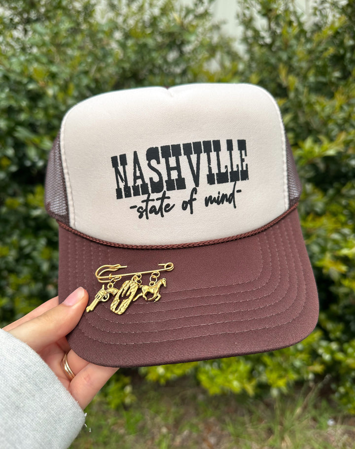 Nashville Tan/ Brown Trucker