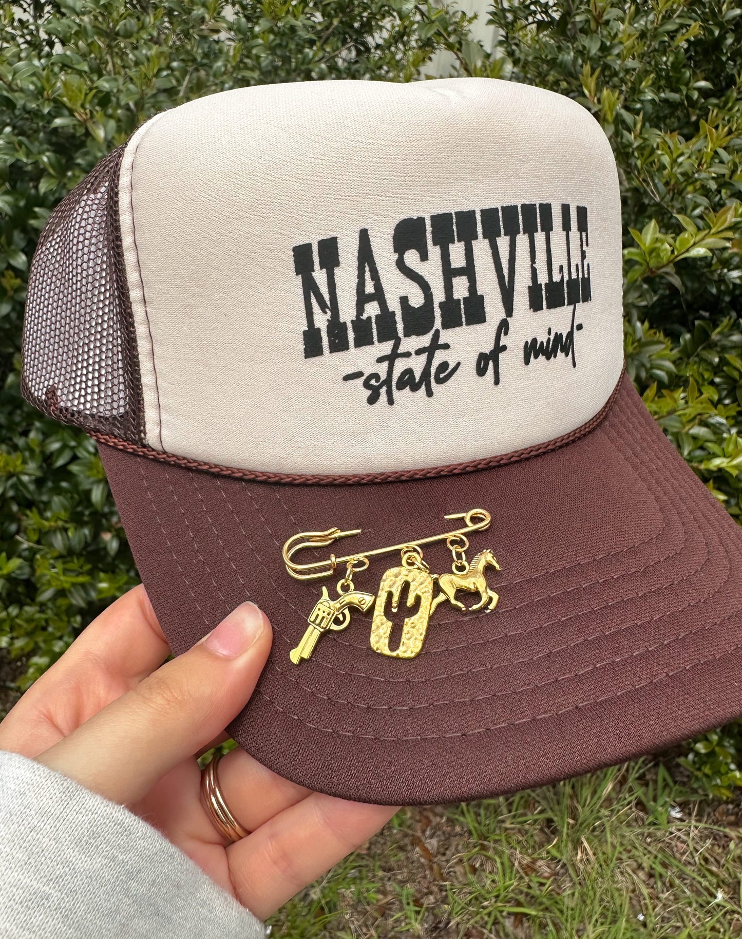 Nashville Tan/ Brown Trucker