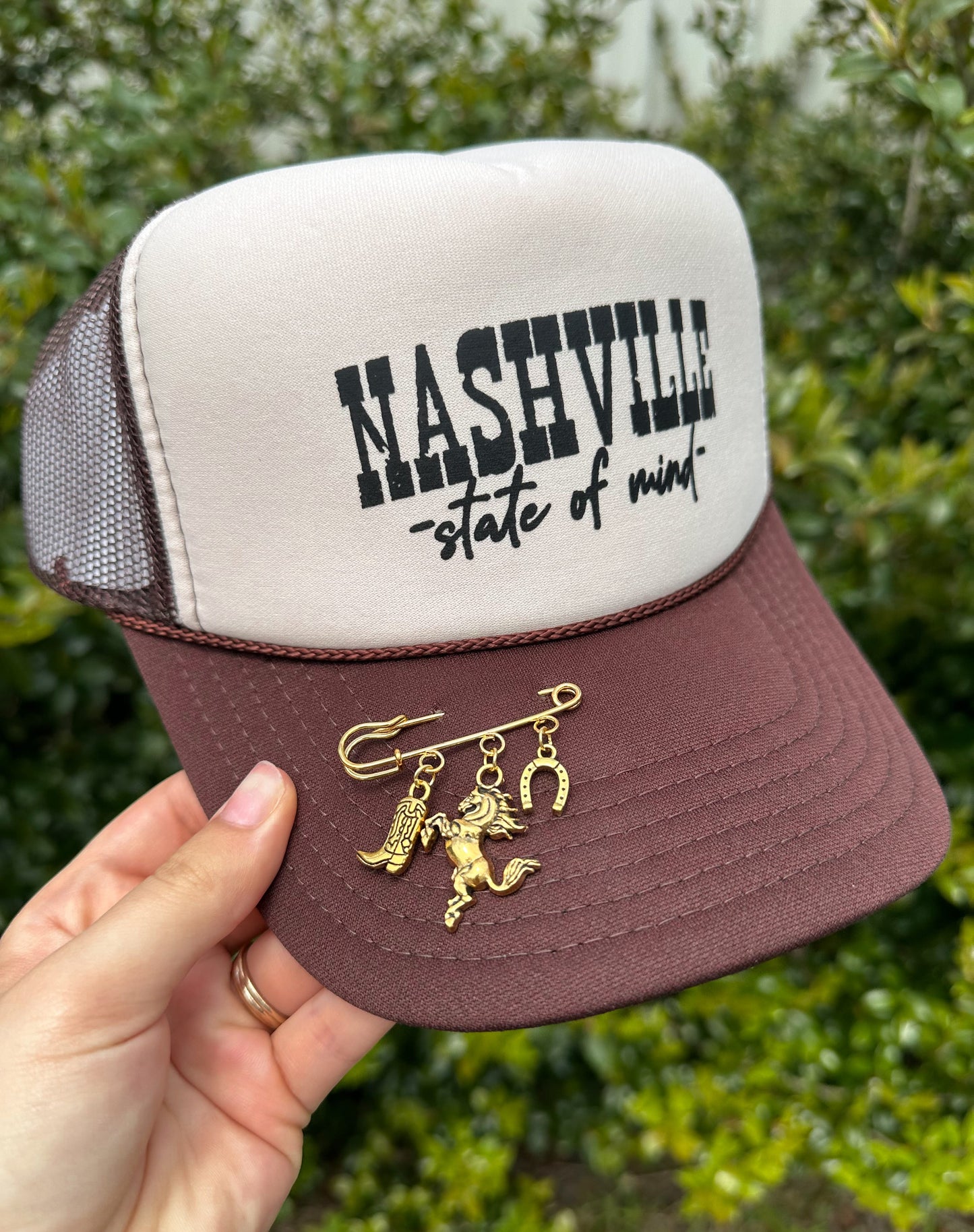 Nashville Tan/ Brown Trucker