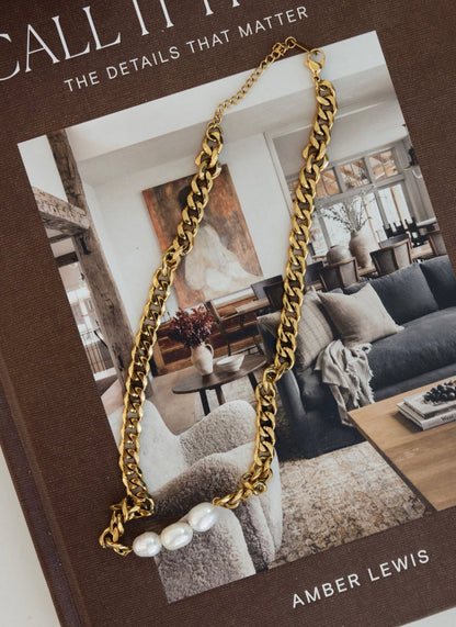 3 PEARL NECKLACE