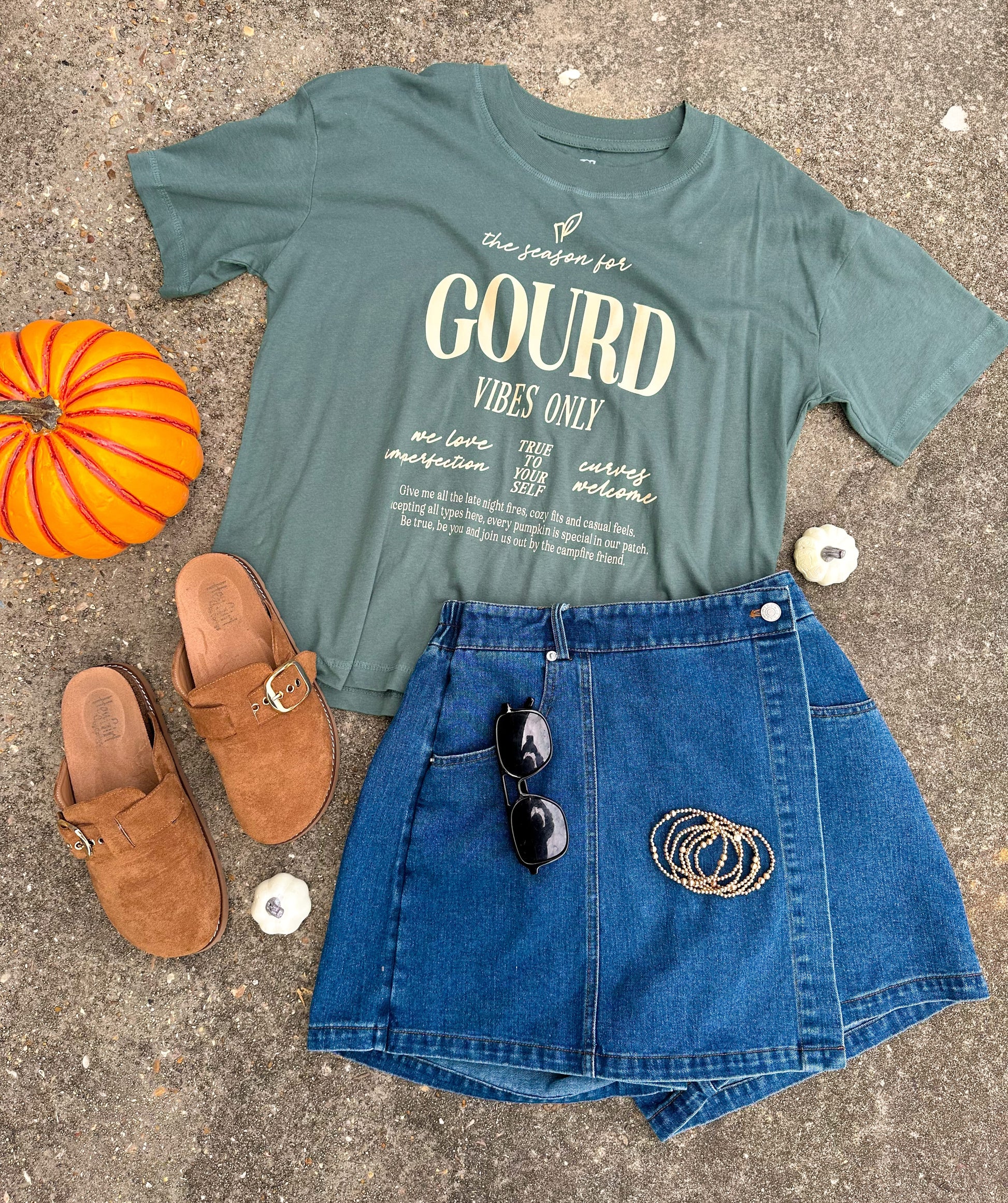 Gourd Vibes Only Boxy Tee