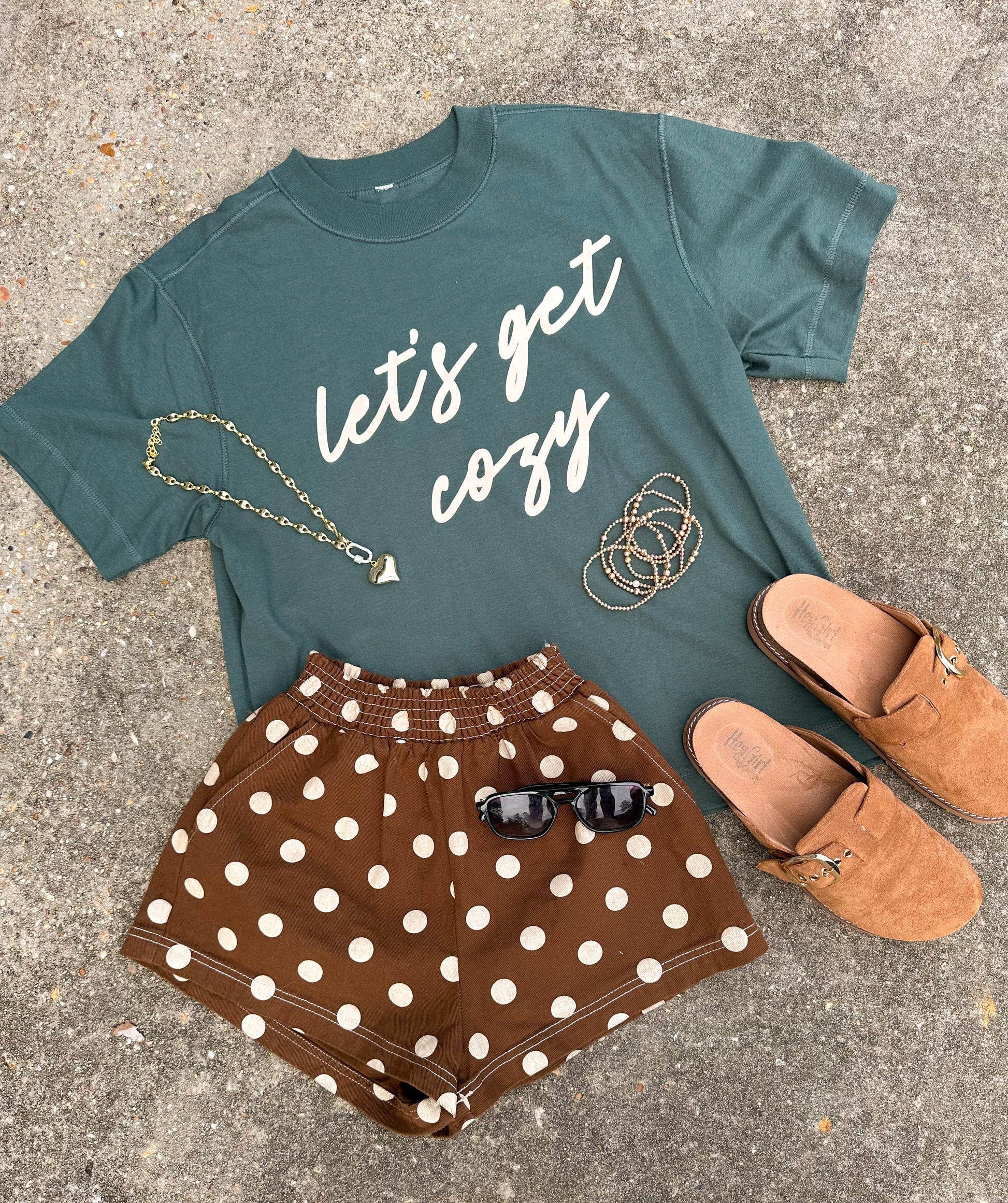 Let's Get Cozy Boxy Tee