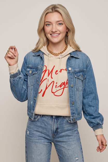 Merry Nights Thermal Hoodie