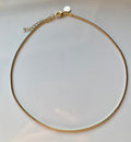 Sophia Snake Chain Necklace - (Threader Chain for Charms and Initials)