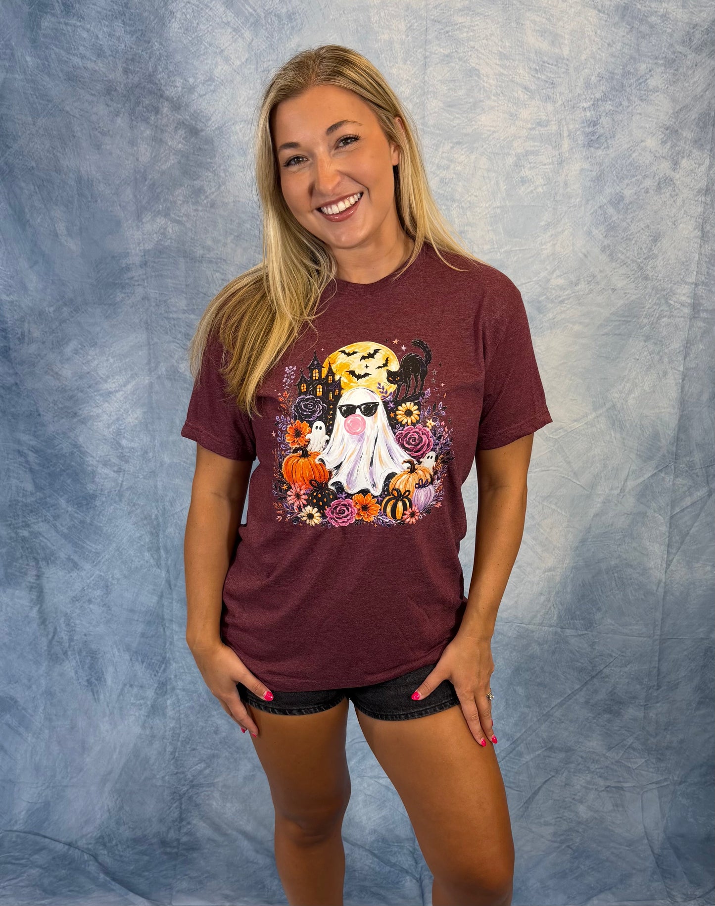 Ghost Blowing Bubble Gum Tee
