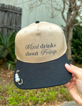 Mixed Drink About Feelings Canvas Trucker