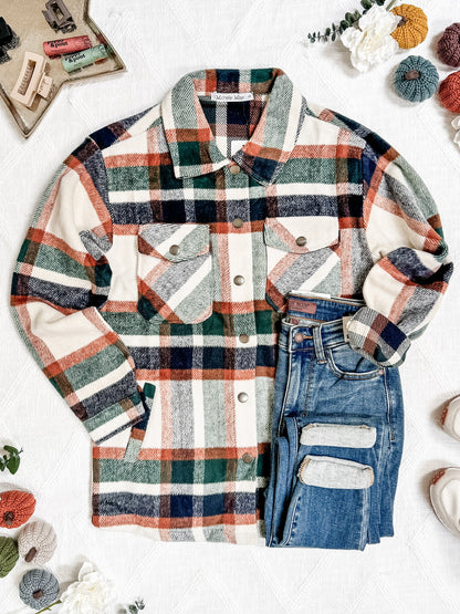 Norah Shacket - Harvest Plaid
