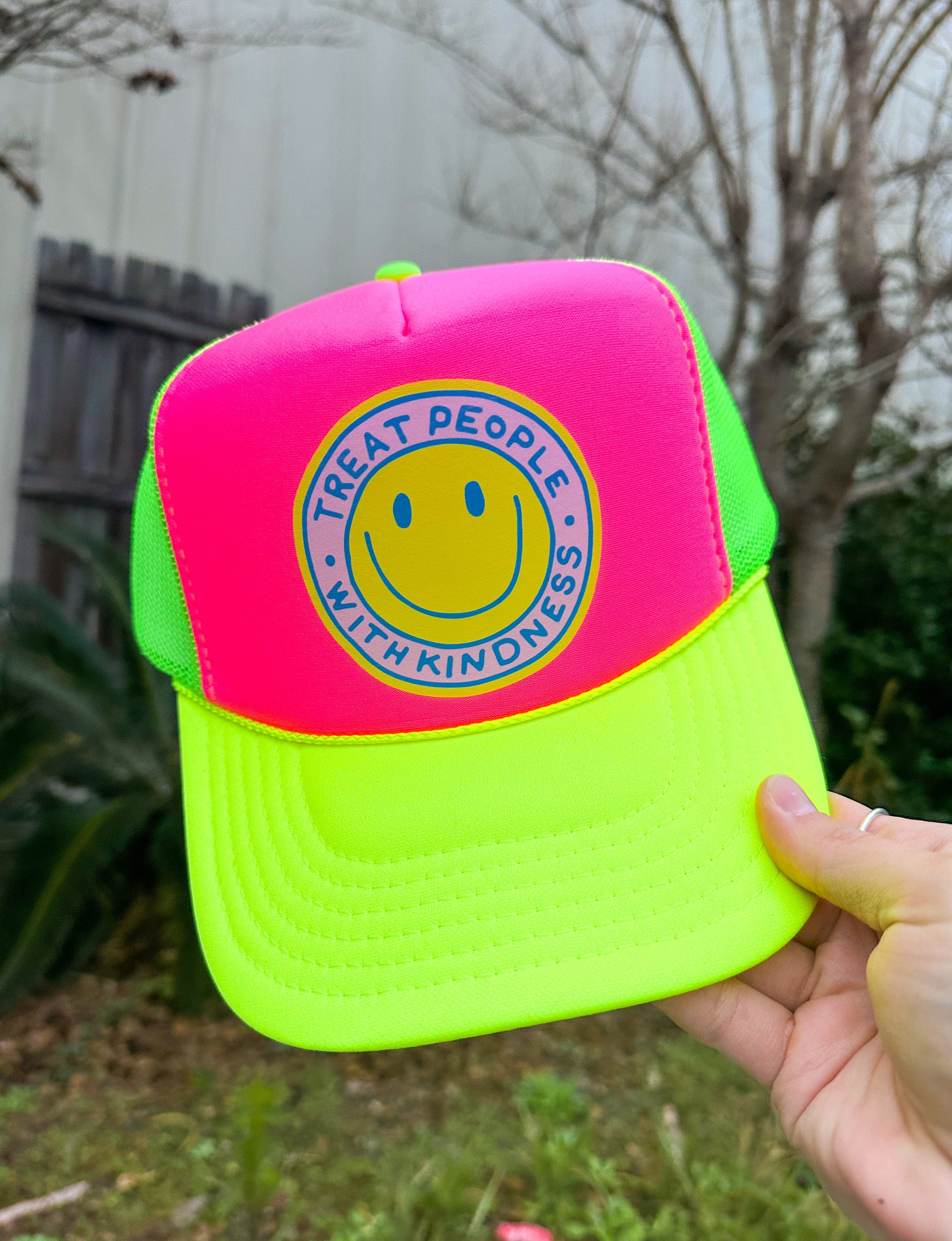 Treat People with Kindness Multi Trucker (PINK)