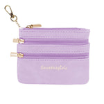 Lavender - (3) Zippered Pouch (Hardware: Gold)