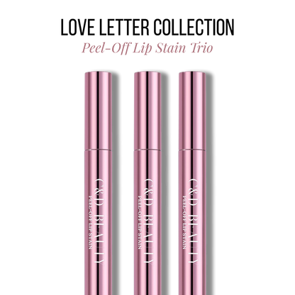 The Love Letter Collection - Peel-Off Lip Stain Trio