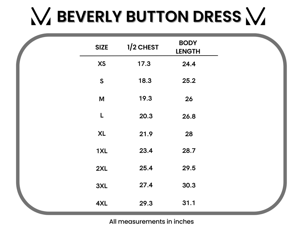 Beverly Button Dress - Pineapple Leaf