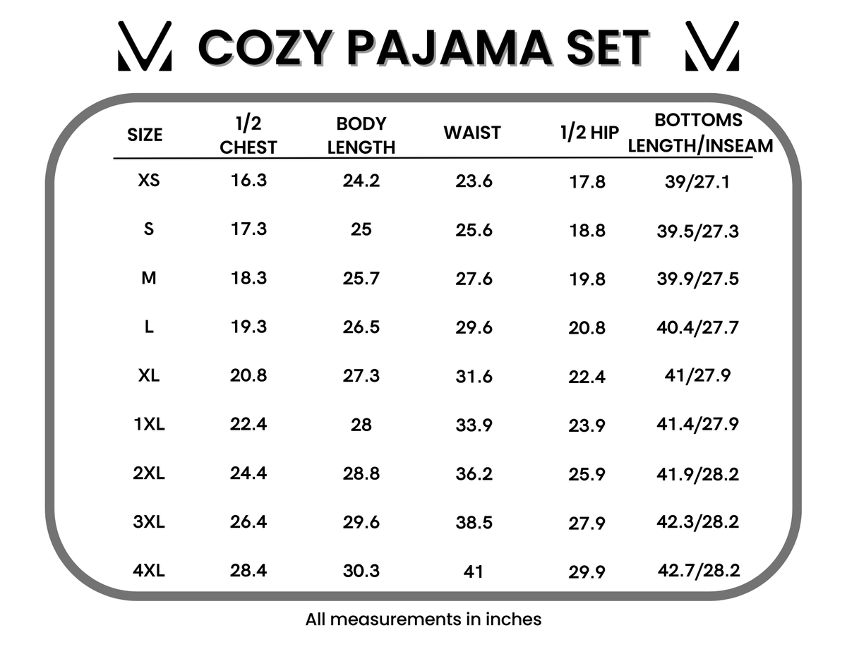 Cozy Pajama Set - Wildflower Meadow