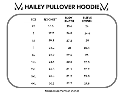Hailey Pullover Hoodie - Patriotic Cherries