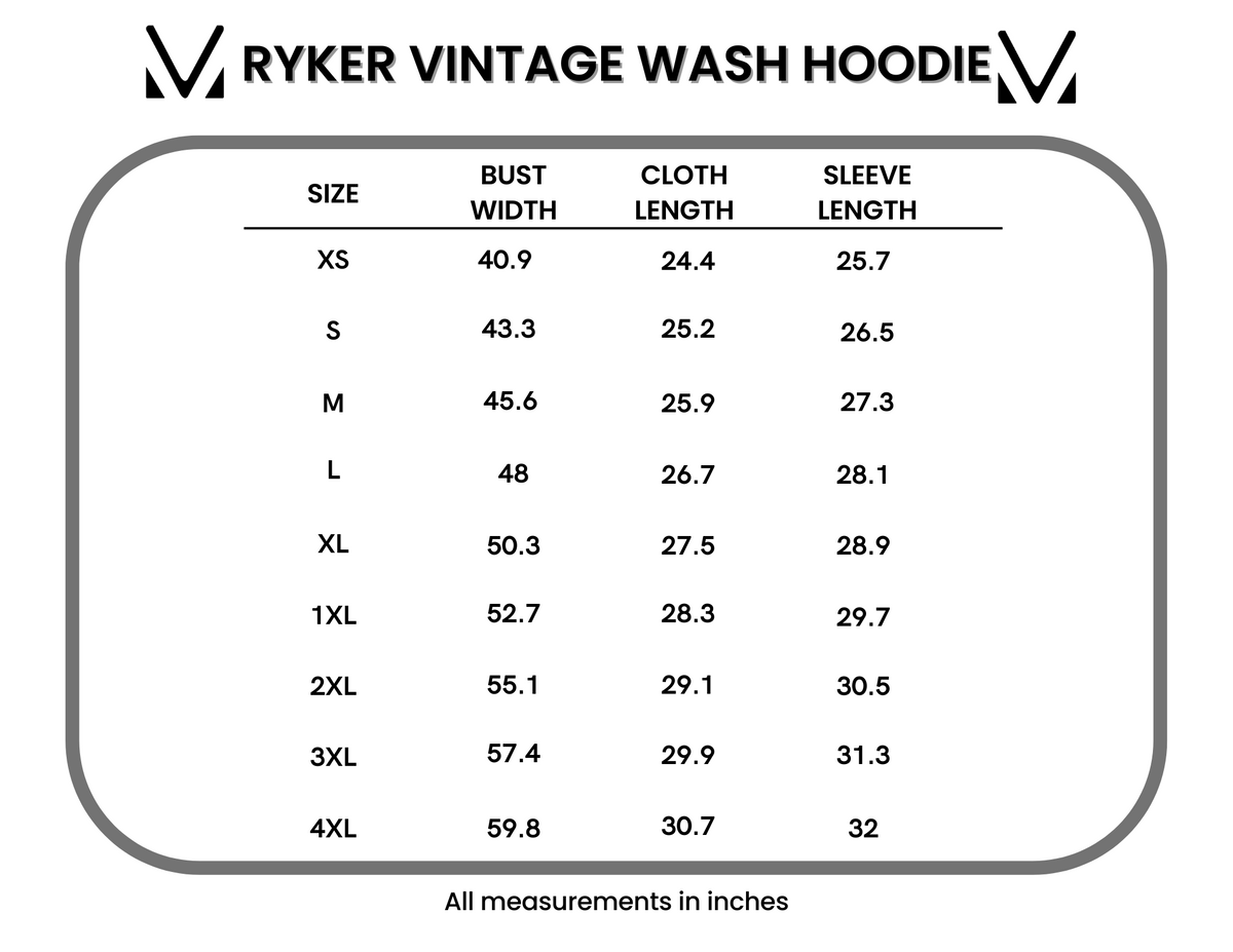 Ryker Vintage Wash Hoodie- Olive