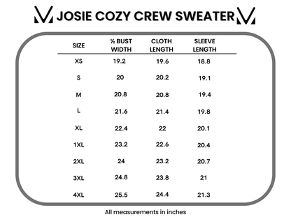 Josie Cozy Crew Sweater - Sage