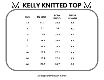 Kelly Knitted Top - Brown