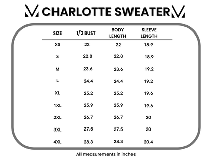 Charlotte Sweater - Orange and Ivory