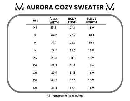 Aurora Cozy Sweater - Pumpkin Spice