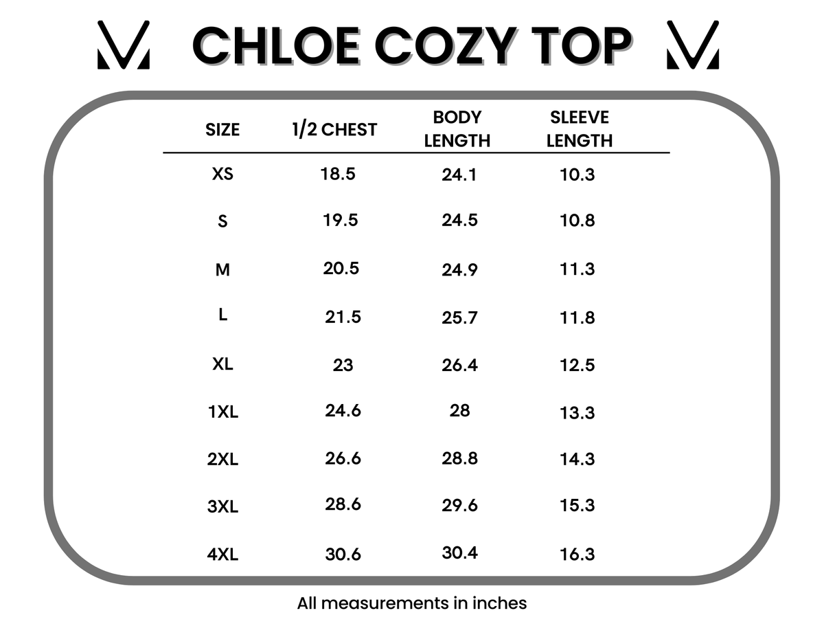 Chloe Cozy Top - Blushwood Floral