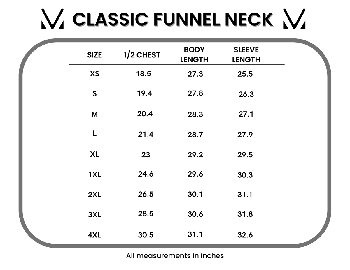 Classic Funnel Neck - Blushwood Floral