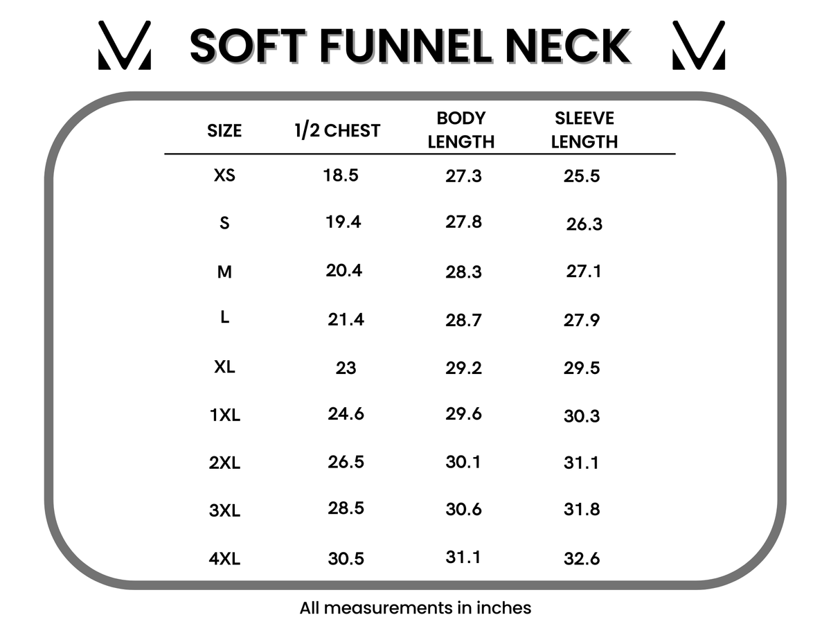 Soft Funnel Neck - Neutral Leaves