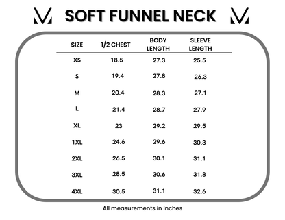 Soft Funnel Neck - Neutral Leaves