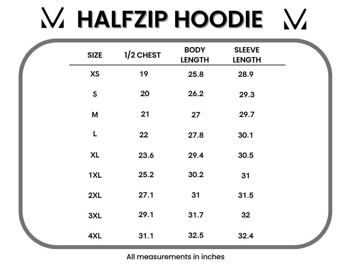 HalfZip Hoodie - Autumn Watercolor