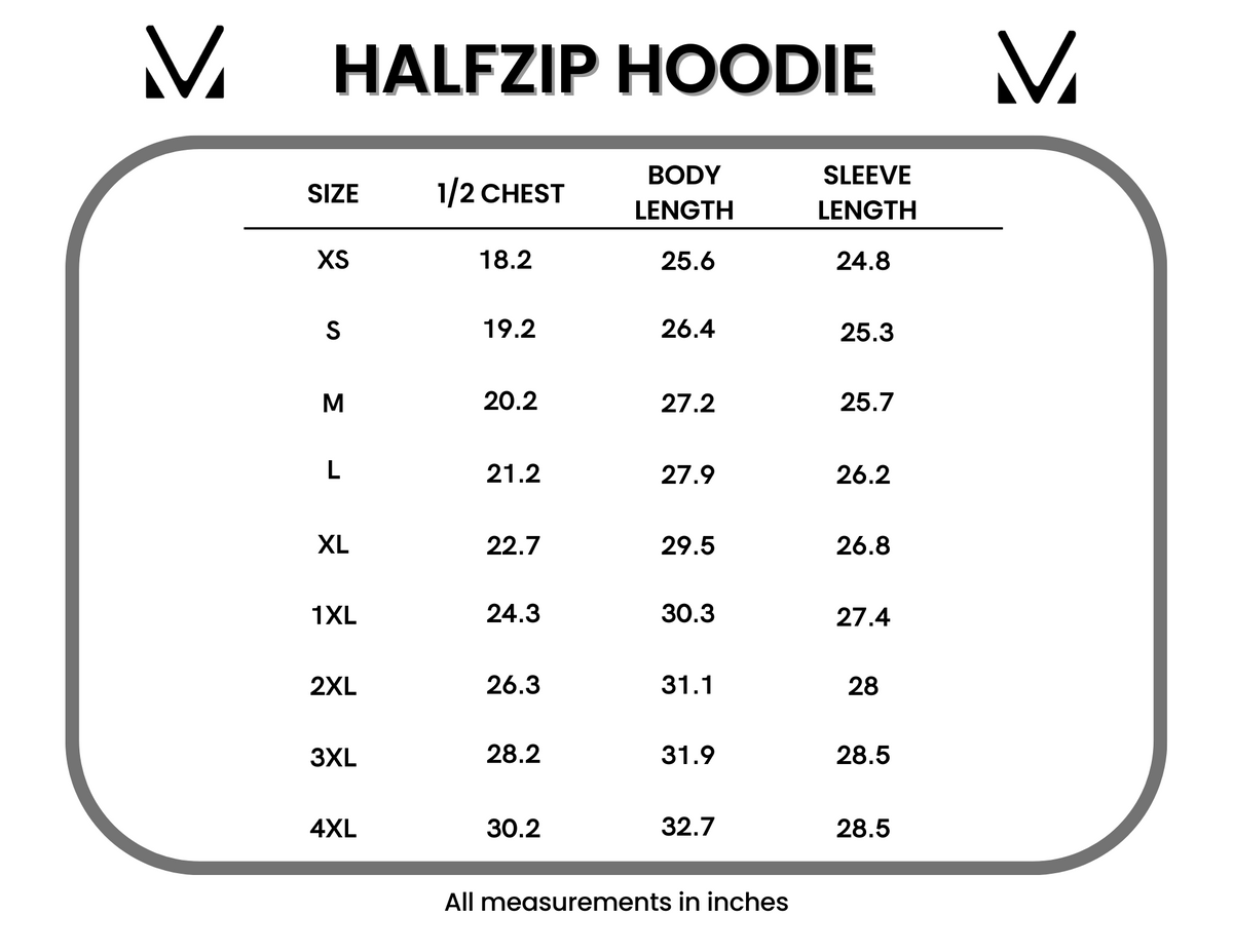 Soft Classic HalfZip Hoodie - Evergreen and Burgundy Stripes