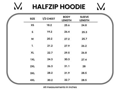 Soft Classic HalfZip Hoodie - Evergreen and Burgundy Stripes