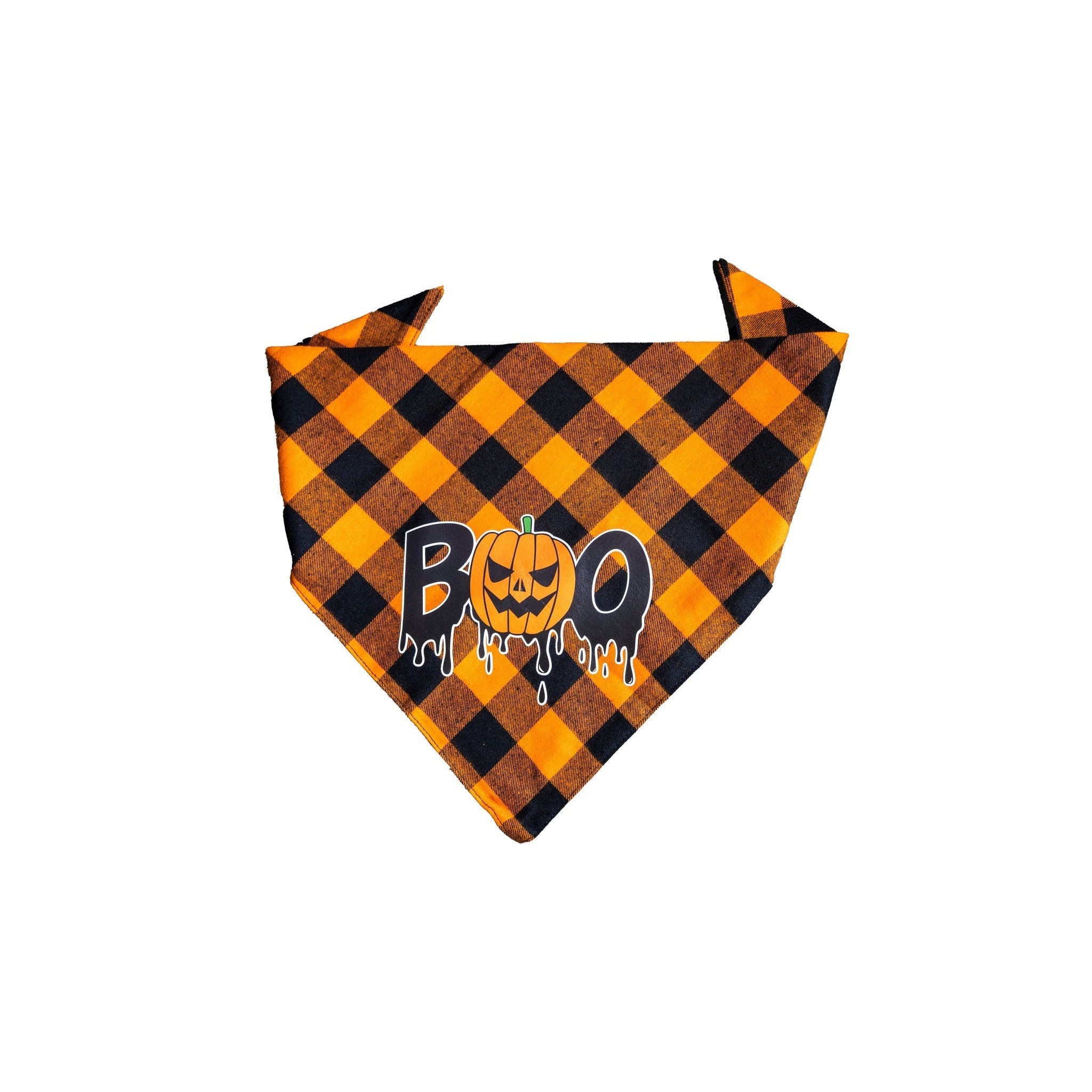 Julia Rose Halloween dog triangle collar scarf, Halloween dog bandana triangle style
