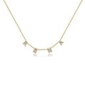 Custom Mini Dover Name Necklace (Water Resistant)