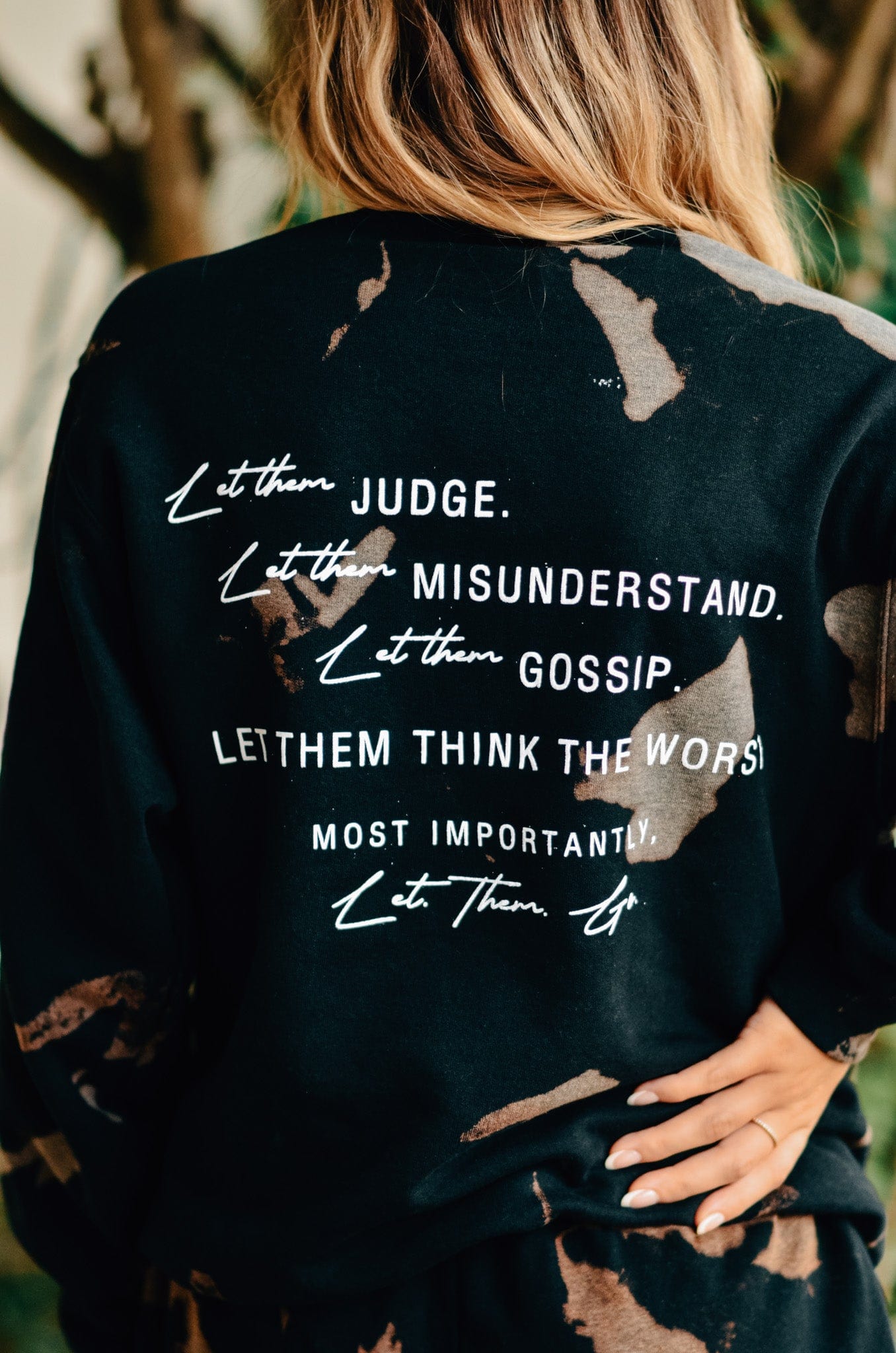 Let Them Bomba Sweatshirt