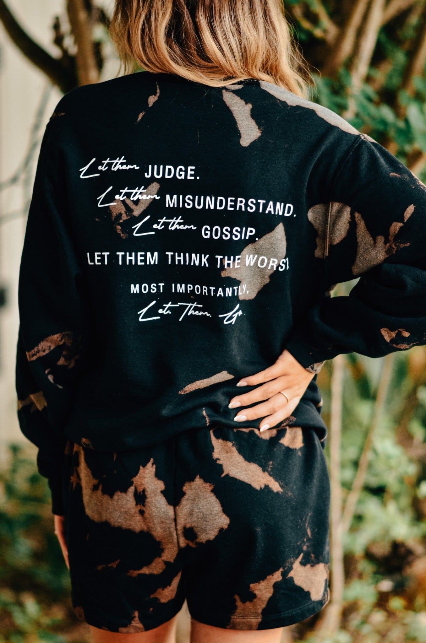 Let Them Bomba Shorts