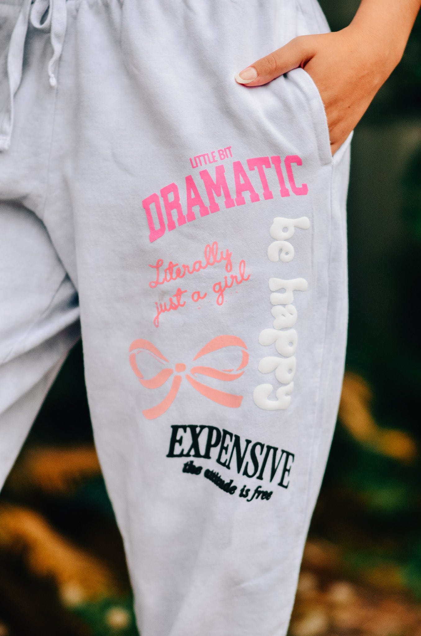 Beauty Is From The Inside Tie Dye Patch Joggers