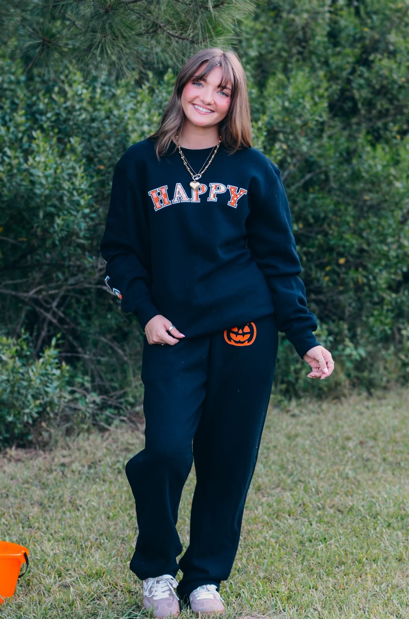 Happy Halloween Black Sweatshirt