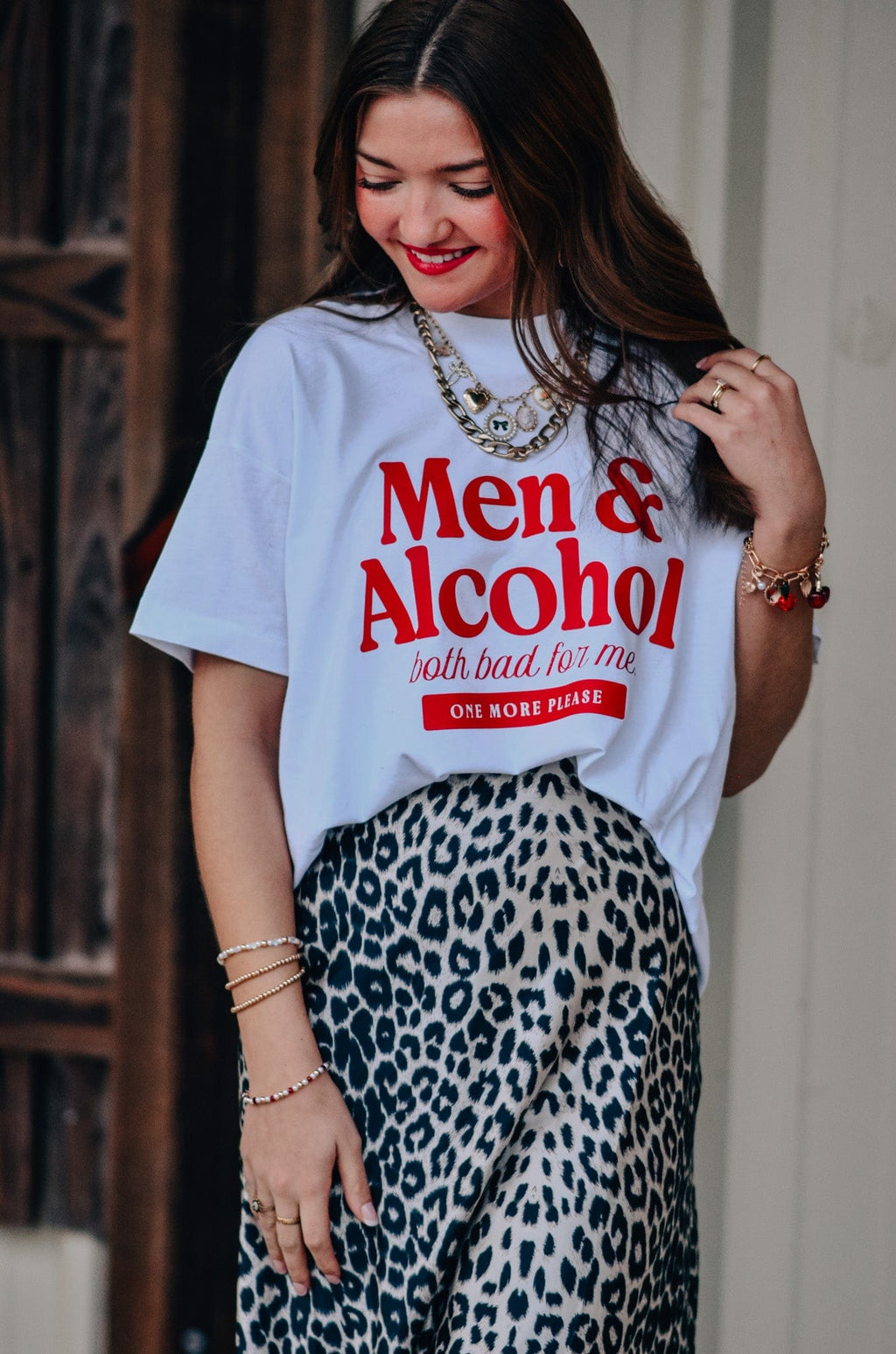 Bad for Me High-Low Tee