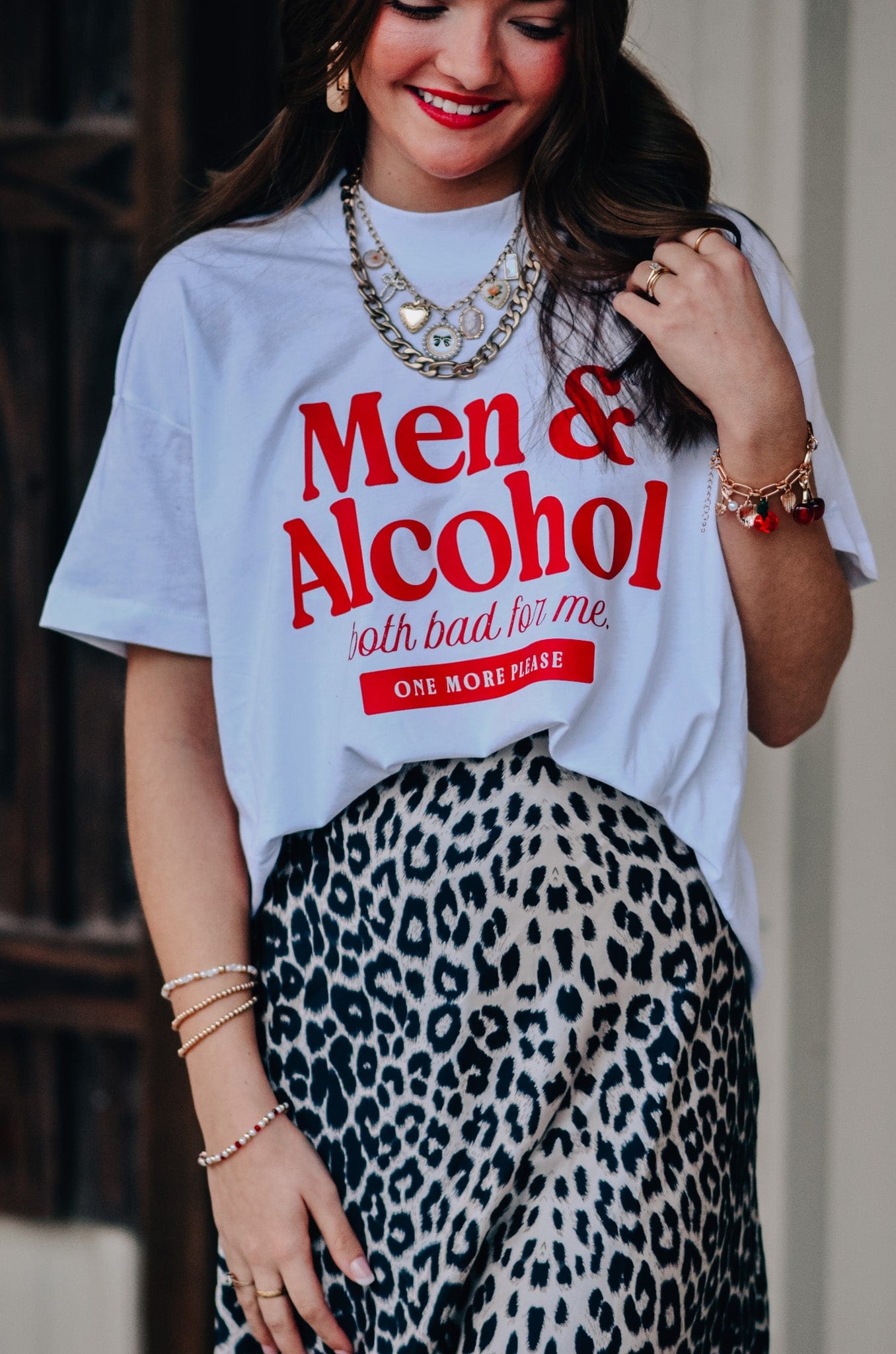 Bad for Me High-Low Tee