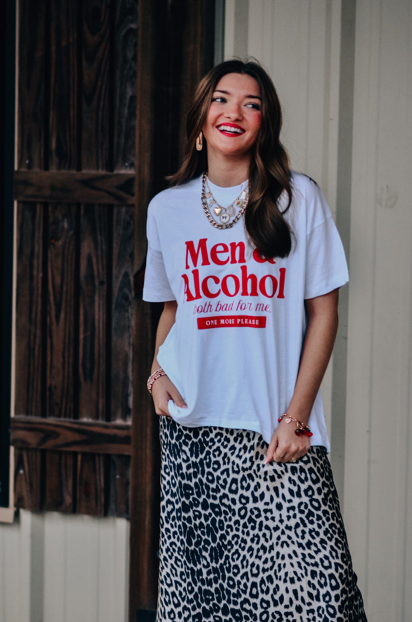 Bad for Me High-Low Tee