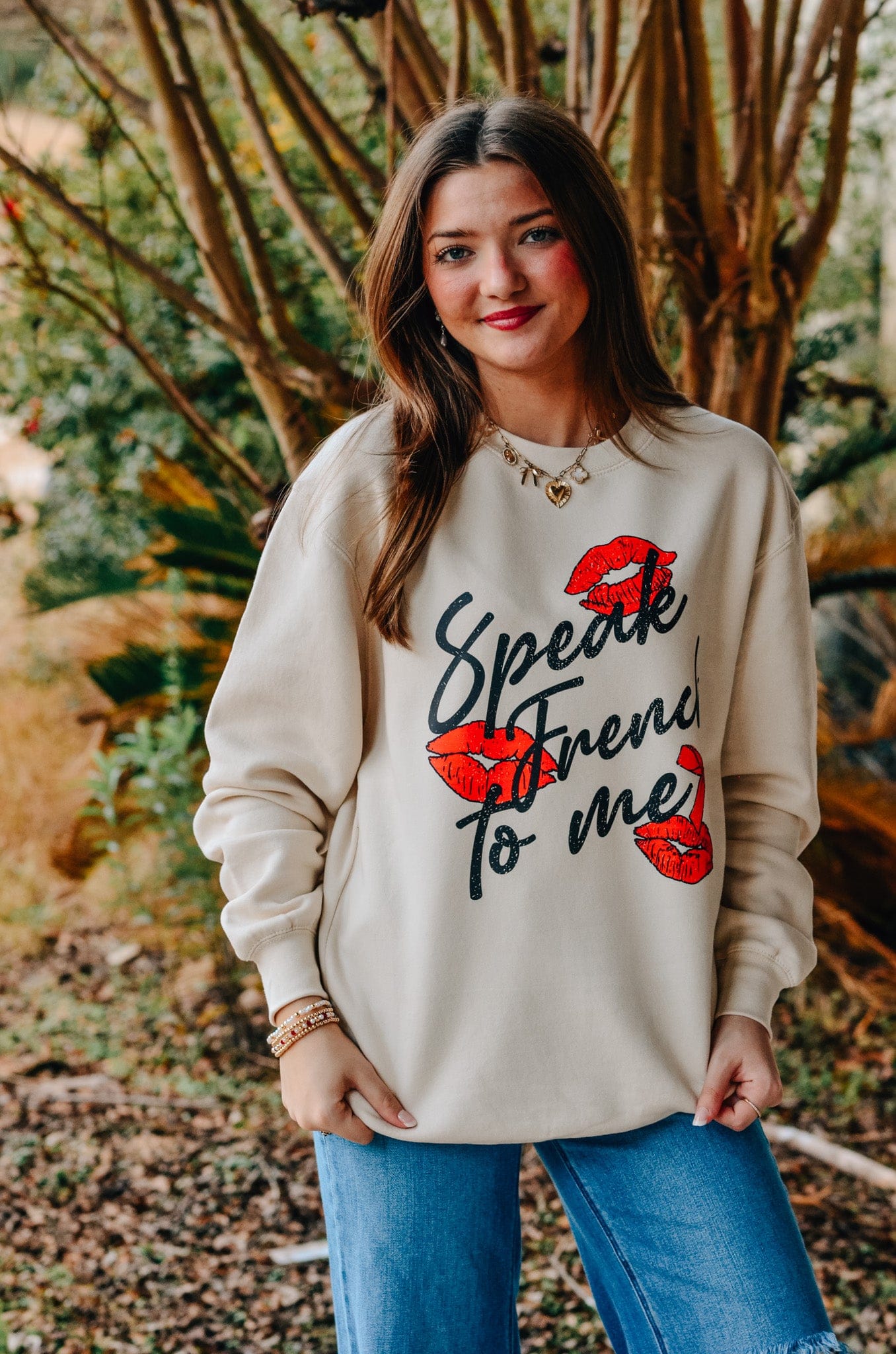 Speak French to Me Sweatshirt