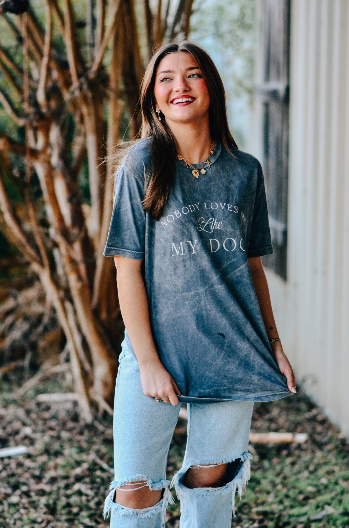 Nobody Loves Me Like My Dog Tee