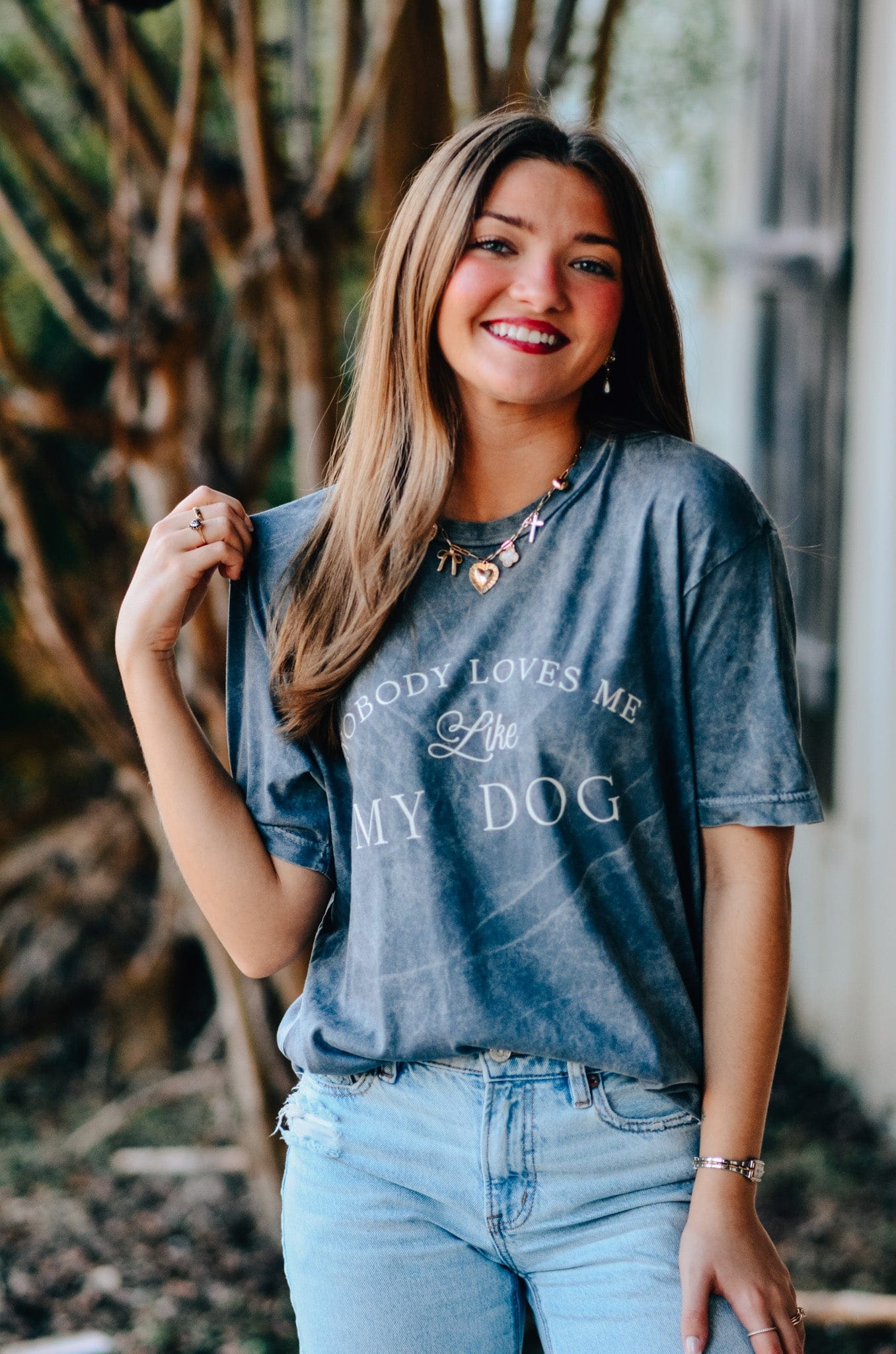 Nobody Loves Me Like My Dog Tee