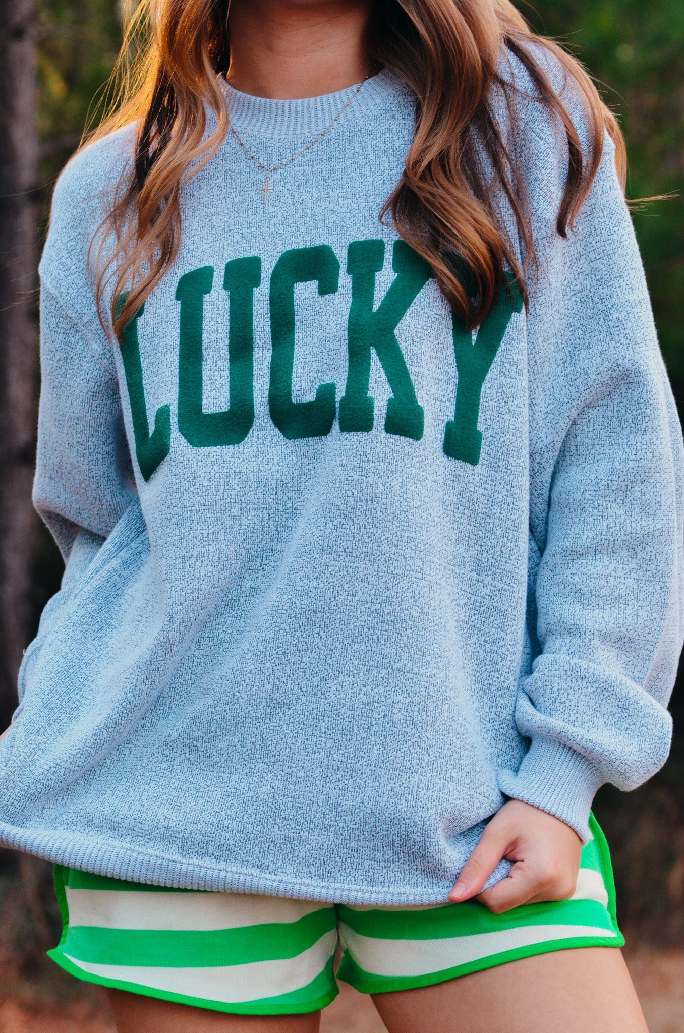 Lucky Puff Knit Sweater