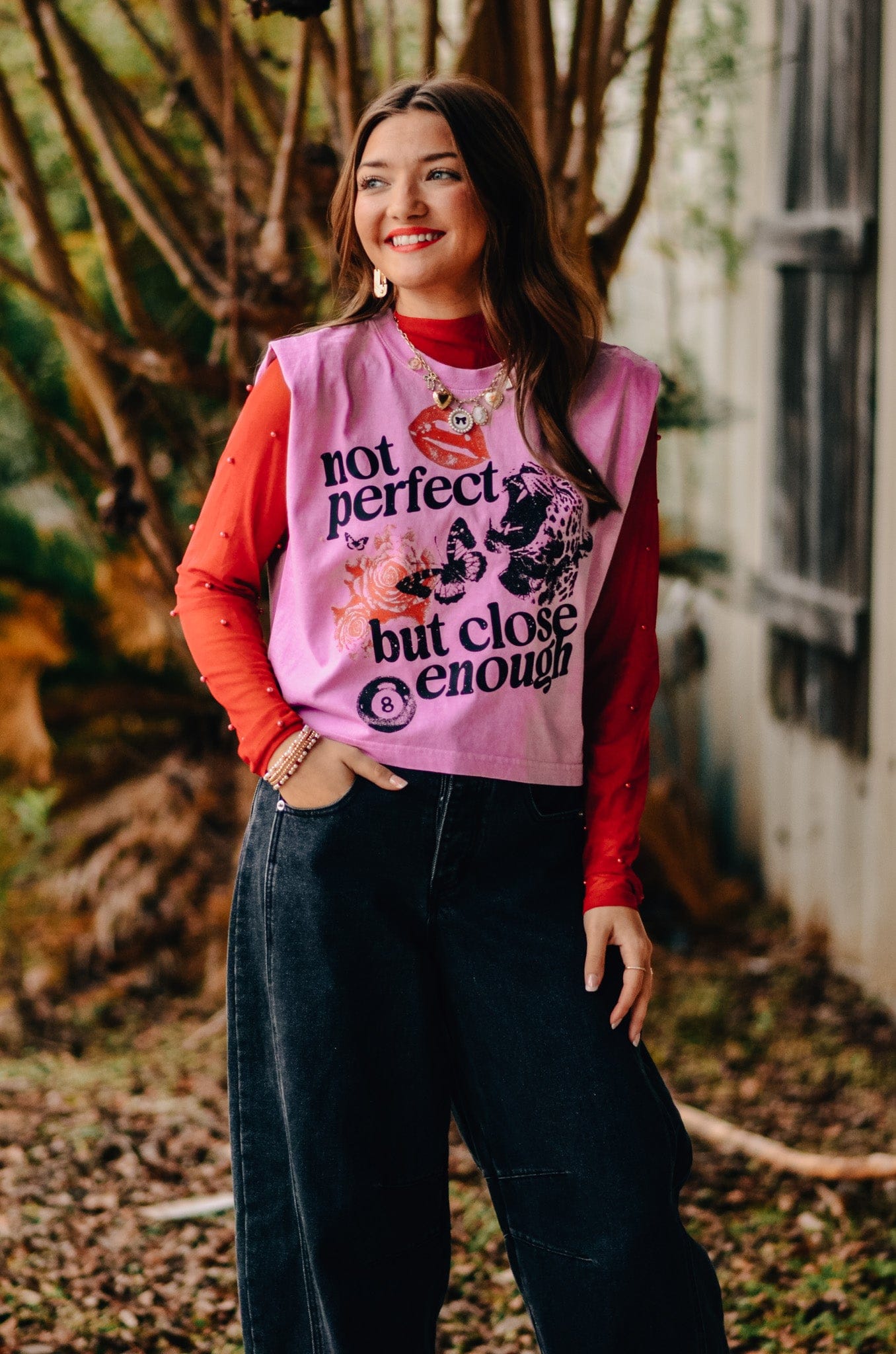 Not Perfect Muscle Tee