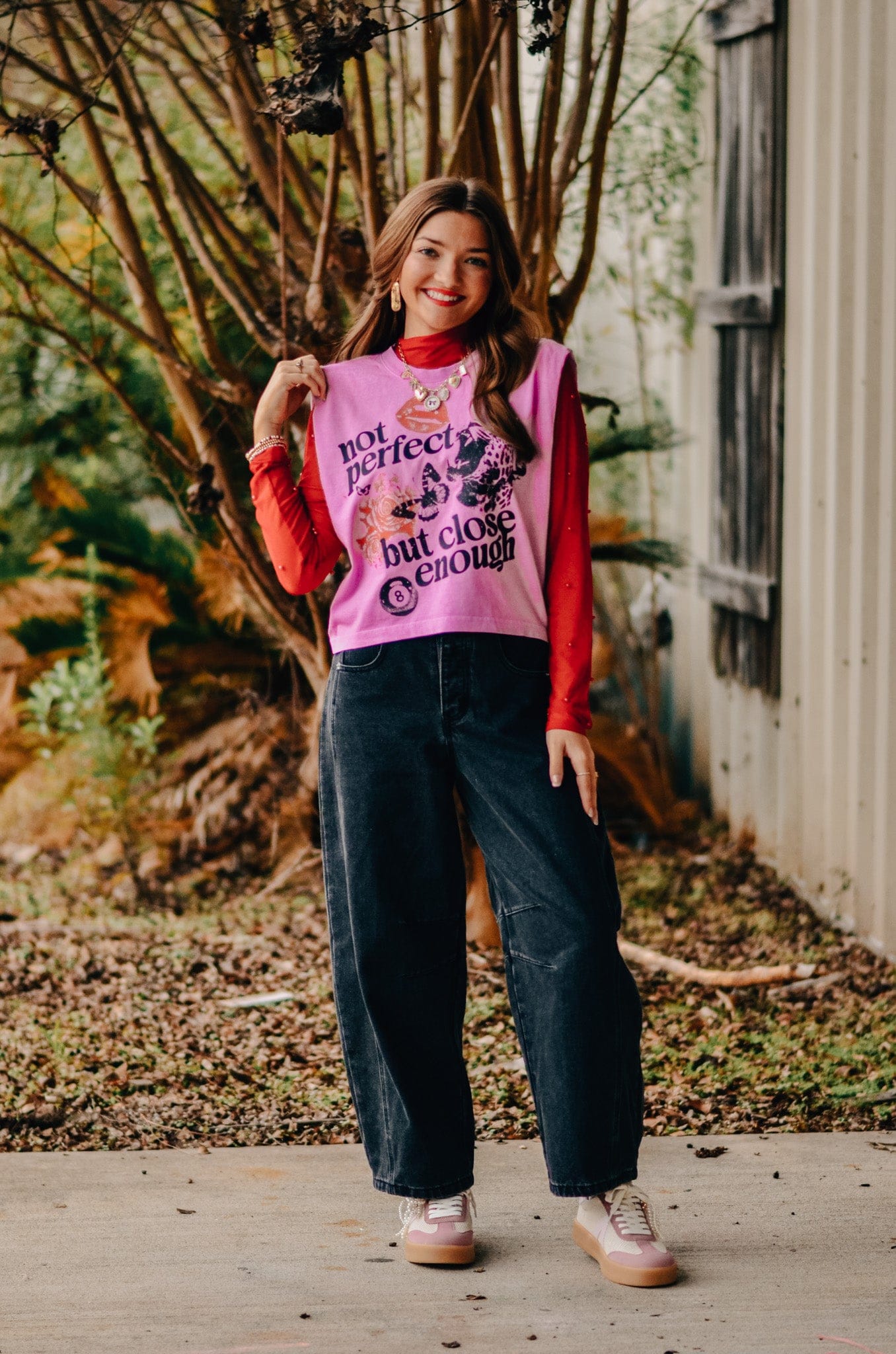 Not Perfect Muscle Tee