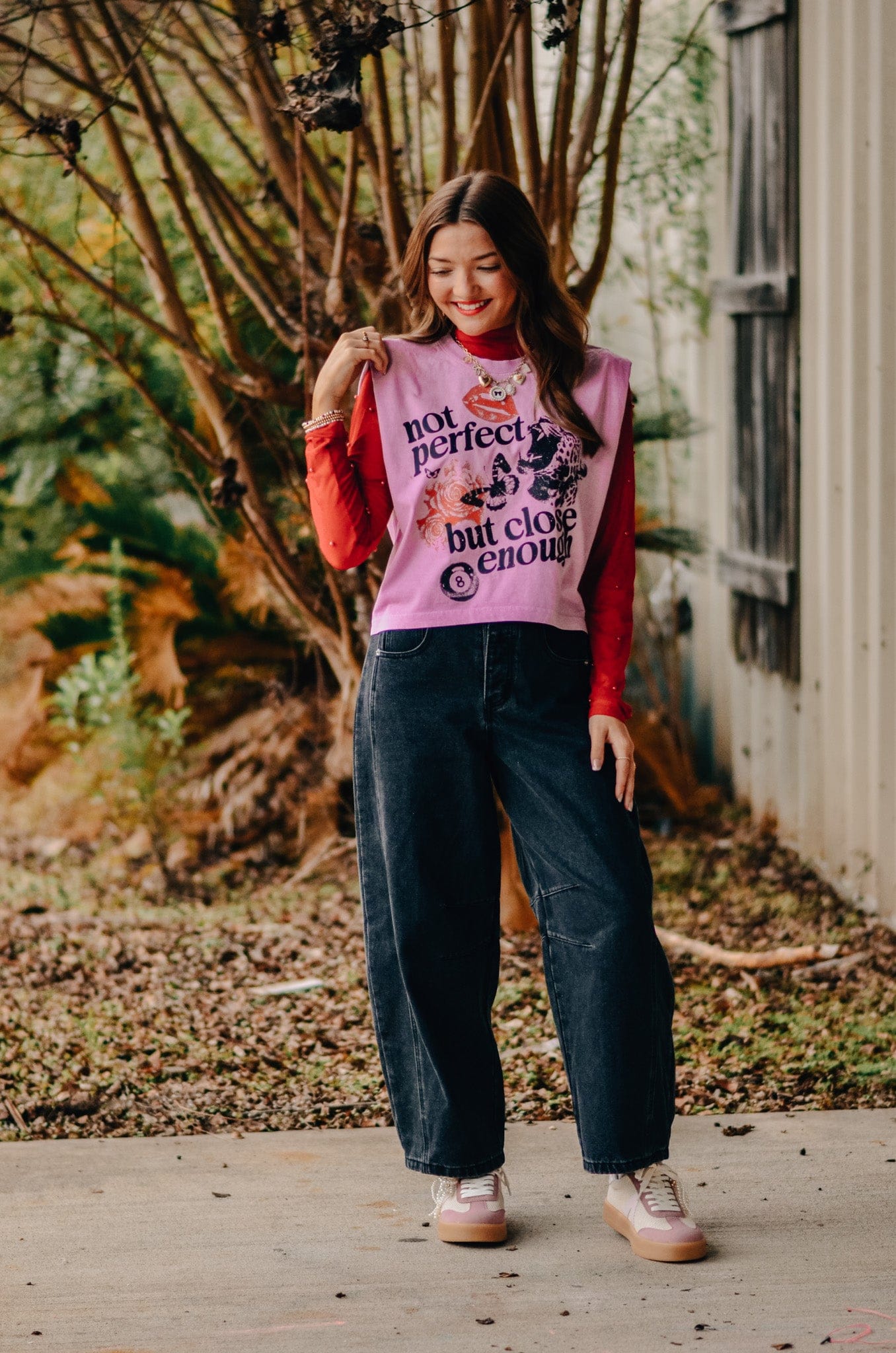 Not Perfect Muscle Tee